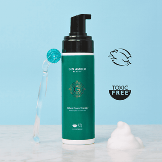 Natural Foam Cleanser (180mL) - Cleanses Dermaroller, Skin