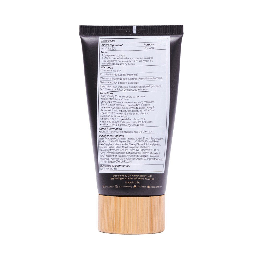 Toxic-Free® Tinted Mineral Sunscreen SPF 25 - Wrinkles, Sun Protection