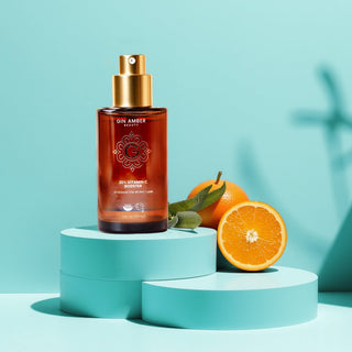 Natural 20% Vitamin C Booster (Brightening) - Scars, Hyperpigmentation, Wrinkles