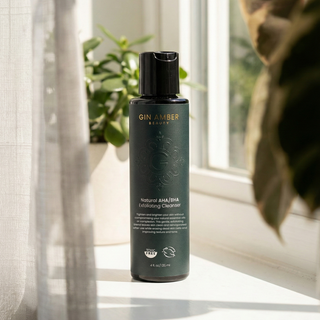 Natural AHA/BHA Exfoliating Cleanser - Saggy Skin, Acne, Textured Skin