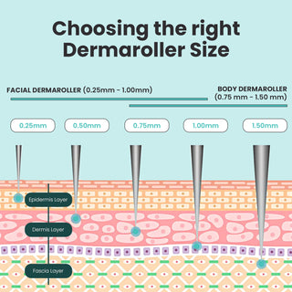 REAL INDIVIDUAL NEEDLES® 0.25mm Dermaroller