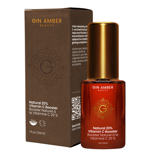 Natural 20% Vitamin C Booster (Brightening) - Scars, Hyperpigmentation, Wrinkles