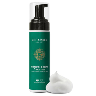 Natural Foam Cleanser - Sanitizes Dermaroller, Skin