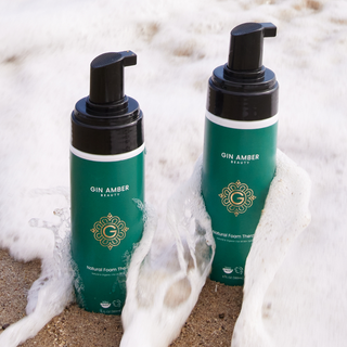 Natural Foam Cleanser - Sanitizes Dermaroller, Skin