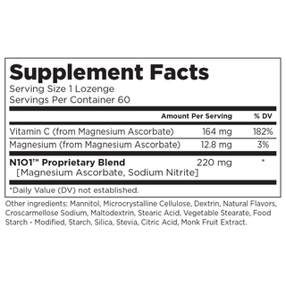 Nitric Oxide Supplements / Lozenges