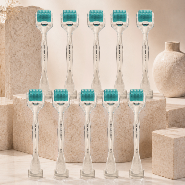 Real Individual Needles® Dermarollers (10-Pack) – Gin Amber Beauty