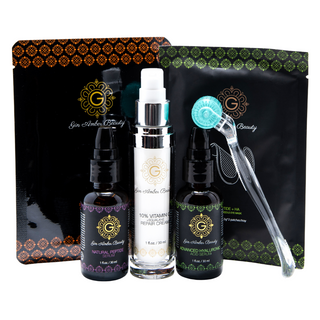 Beginners Complete Dermaroller Kit - Sensitive Skin, Serum Absorption